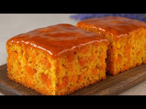 Видео: Пирог с морковью и яблоками - Всегда ХОРОШИЙ рецепт 🍰🥕🍎
