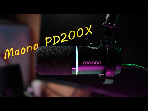 Видео: Микрофон Maono PD200X | Святой грааль бюджетной звукозаписи