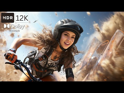 Видео: Телевизор Extreme Fun 8K UHD HDR с забавными фактами в подписях