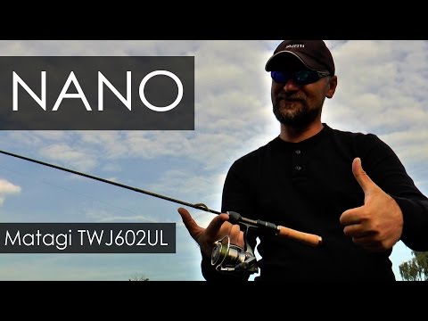 Видео: Секреты Ловли. Наноджиг по Чёрному.  Спиннинг для наноджига.  Matagi TWJ602UL.