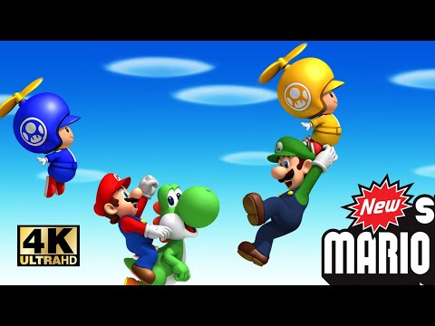 Видео: New Super Mario Wii #5 — Леденцовая Пустошь {Wii} прохождение часть 5