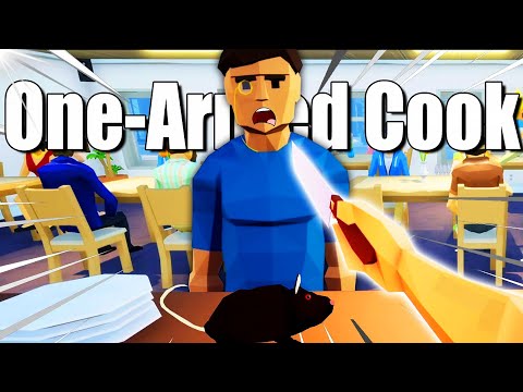 Видео: УГАРНЫЙ СИМУЛЯТОР ОДНОРУКОГО ПОВАРА ★ ONE ARMED COOK