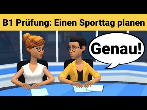 Видео: Устный экзамен по немецкому языку B1 | Планируйте что-нибудь вместе/диалог | обсуждение Часть 3