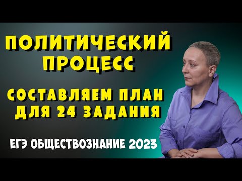 Видео: ПОЛИТИЧЕСКИЙ ПРОЦЕСС ЕГЭ 2023 | РАЗБИРАЕМ ТЕМУ, СОСТАВЛЯЕМ ПЛАН | #егэобществознание