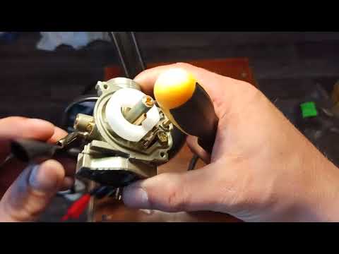 Видео: Карбюратор Honda Tatc AF-24