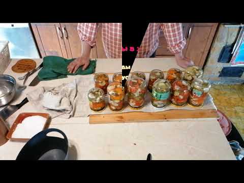 Видео: ПОМИДОРЫ ОГУРЦЫ В ЖЕЛЕ НА ЗИМУ