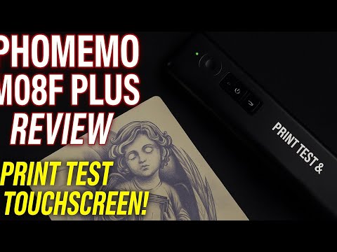 Видео: Лучший трафаретный принтер для татуировок 2025 года? | Обзор Phomemo M08F Plus
