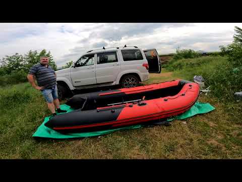 Видео: Сборка лодки пвх Ривьера 3600 ск