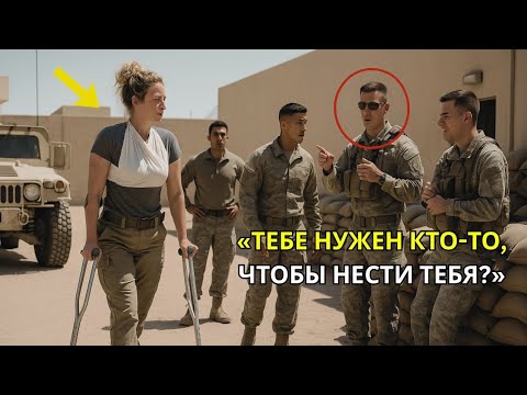 Видео: Пораненная женщина-солдат прошла мимо командир снайперской группы «Дельта позвал её имя в недоумении