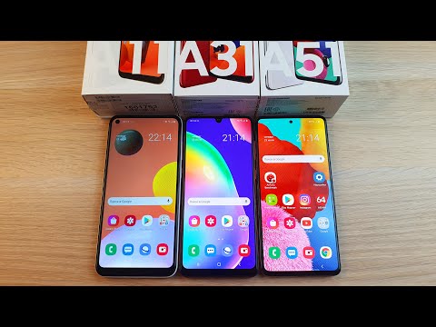 Видео: КАКОЙ SAMSUNG ВЫБРАТЬ В 2020 GALAXY A11, A31, A51   СРАВНЕНИЕ!