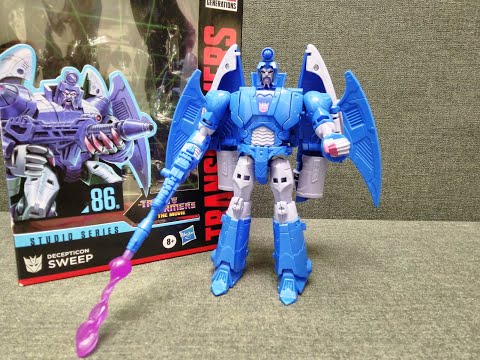 Видео: Обзор трансформера Decepticon Sweep - Voyager class - Studio Series - SS-86.10. Музей Р-ТФ.