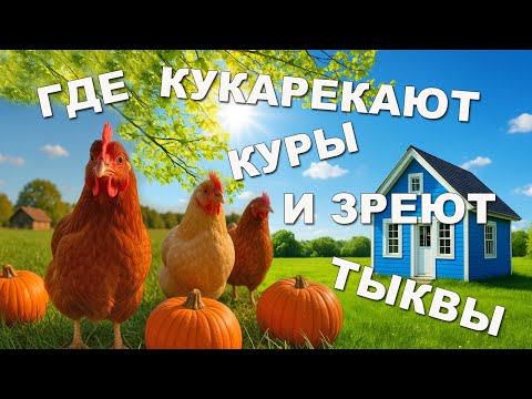 Видео: Курятник, грядки и наша маленькая Германия