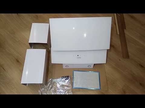 Видео: Вытяжка VENTOLUX WAVE 60 WH (750) TRC