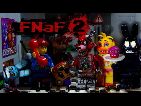 Видео: Lego Five Nights at Freddy's 2 - Лего Пять Ночей У Фредди 2 (DM)