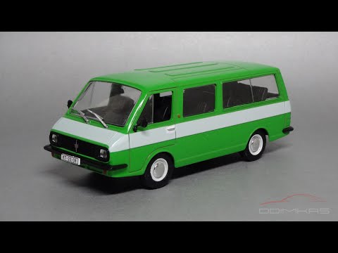 Видео: РАФ-2203 Латвия || Kultowe Auta PRL-u №63 - Автолегенды Польши || Масштабные модели автомобилей СССР