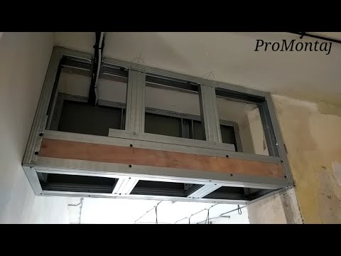 Видео: как уменьшить дверной проем по высоте. Мощное усиление для раздвижной двери.