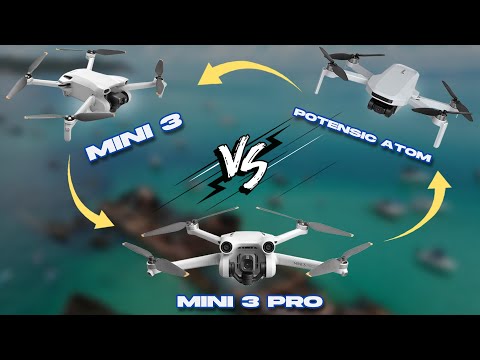Видео: Potensic Atom против DJI Mini 3 Series: подробное сравнение мини-дронов