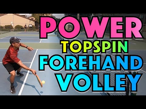 Видео: Удар справа с верхним вращением для максимальной эффективности атаки