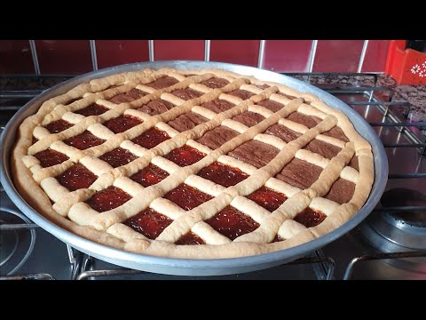 Видео: Большой и очень вкусный пирог| Итальянская Мега- кростата 😋