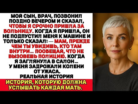 Видео: Мама, пообещай, что не вызовешь полицию, сказал он. Я заглянула в машину — и будто приросла к земле