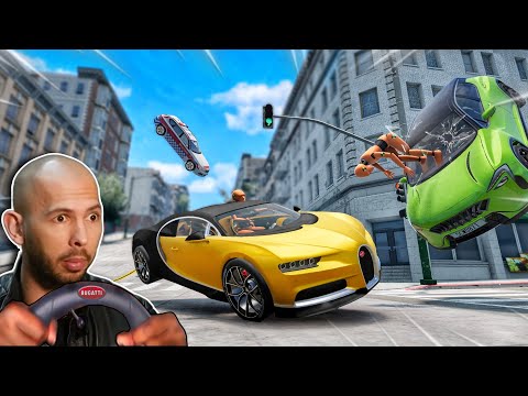 Видео: Bugatti Chiron Смешные моменты 🤣 #2 - [BeamNG.Drive]