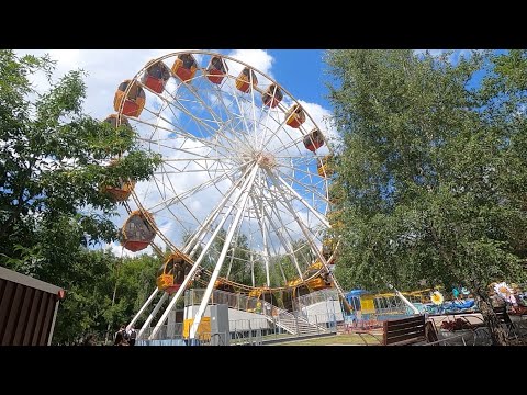 Видео: Костанай июль центральный сквер история. Карусели часть 2 #petrovih51  #костанай