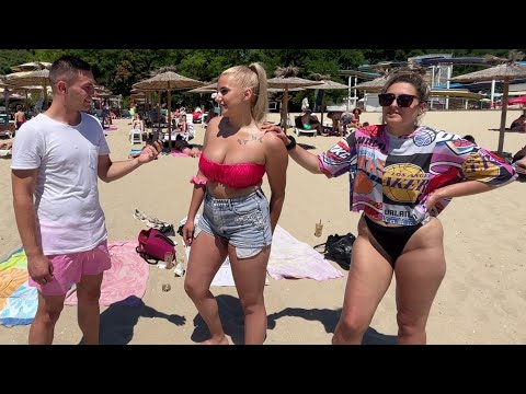 Видео: Питам момичета как да сваляме момичета на плажа