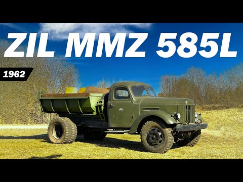 Видео: Old Soviet Dump Truck START in over 10 years - ZIL MMZ-585 (1962) - СТАРЫЙ САМОСВАЛ - ЗИЛ ММЗ-585