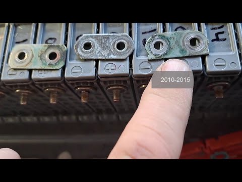 Видео: Reconditioning prev. rebuilt hybrid battery (ремонт гибридной батареи)