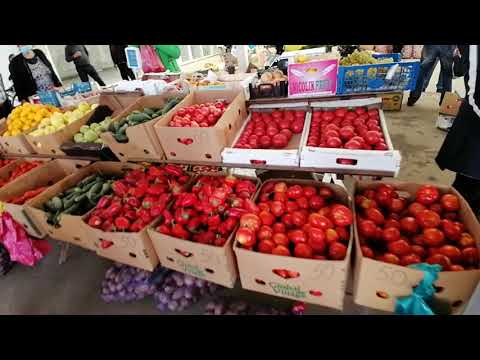 Видео: Сельский рынок, село Красногвардейское  ставропольского  края.