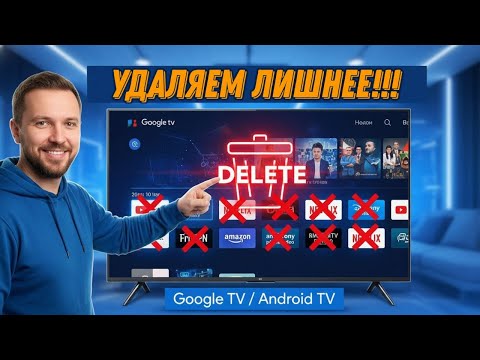 Видео: Как удалить любые предустановленные приложения на телевизоре с Google TV и Android TV