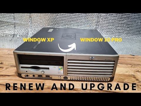 Видео: Обновите брошенный 10-летний ПК HP Compaq dc7700 — работает ли он с Windows 10 Pro?