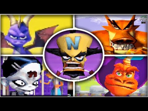 Видео: Crash Bandicoot Purple Riptos Rampage — все боссы
