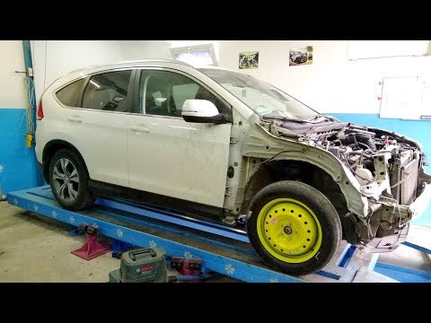 Видео: HONDA CR-V.   Обзор повреждений.