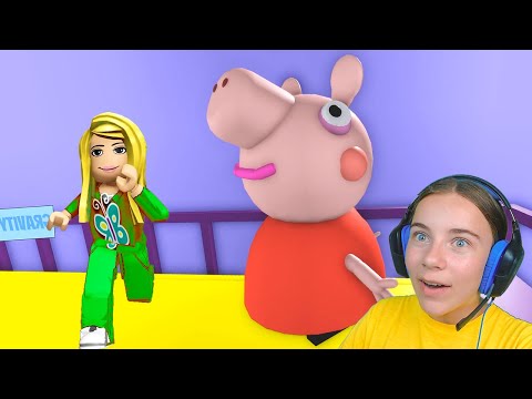 Видео: ПОБЕГ ОТ СВИНКИ ПЕППЫ в ROBLOX!
