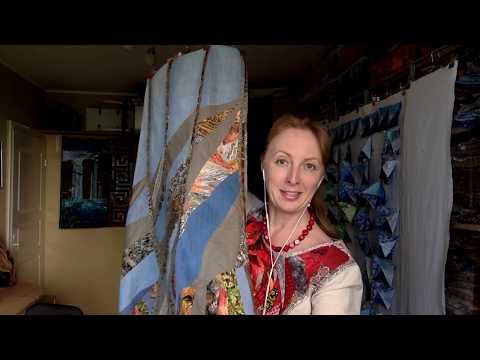 Видео: Лоскутный эфир 157. Печворк. Как собрать верх клина "годе" для лоскутной юбки?