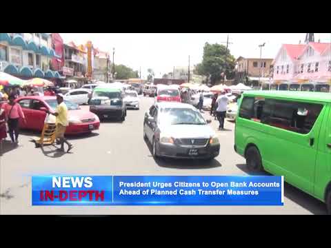 Видео: Президент призывает граждан открывать банковские счета в преддверии запланированных мер по переда...