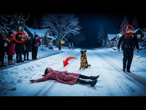 Видео: «Овчарка умоляла спасти бездомную девочку — все игнорировали, пока не появился полицейский»