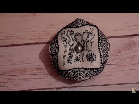Видео: №14. Как сшить бискорню - игольницу? Мой опыт. Уроки вышивания