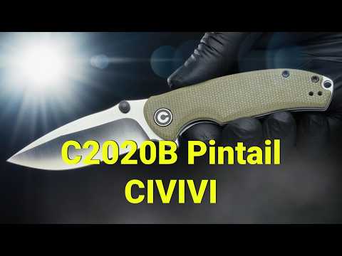 Видео: C2020B Pintail от CIVIVI #CIVIVI  #4K #WEKnife #WEKnives