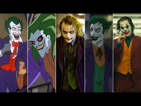 Видео: Эволюция Джокера в мультфильмах и кино
