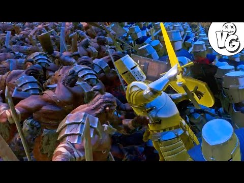 Видео: БИТВА 5 ВОИНСТВ ХОББИТА 5000 СИЛ ДОБРА против 6000 ОРКОВ  - Ultimate Epic Battle Simulator Gameplay