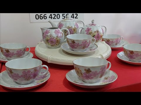 Видео: ЧАЙНЫЙ СЕРВИЗ ЛФЗ " ВЕСНА ".НЕМЕЦКИЙ ХРУСТАЛЬ . БРОШИ . МУРАНО. СТАРИННАЯ ЧАШКА ЗАВОД ПРОЛЕТАРИЙ .