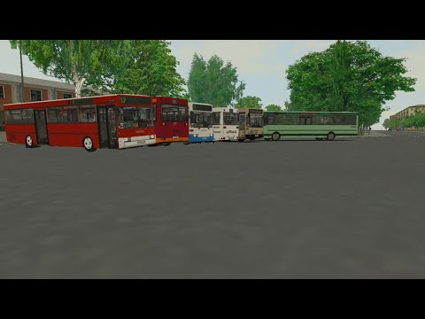 Видео: Omsi 2 Тверь. MAN SL202 ZF новый маршрут №17