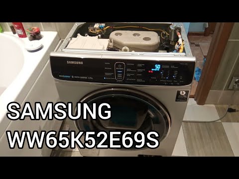 Видео: Обзор стиральной машины SAMSUNG WW65K52E69S 6.5kg | Add Wash