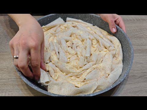 Видео: Баница със сирене и готови кори. Лесна рецепта за пухкава баница с газирана вода!