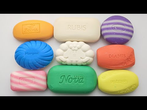 Видео: Cutting dry soap 🧼 Satisfying ASMR video 💤  Резка сухого мыла. Video for sleep