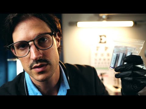 Видео: Реалистичное и детальное обследование черепных нервов с помощью ASMR | Проверка зрения, ушей, рта...