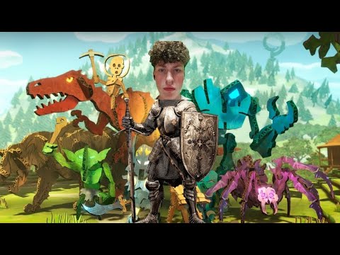 Видео: Я попал в картонный мир!в игре не parerhead 