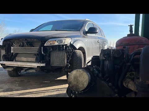 Видео: АУДИ Q7 НА ПРОДАЖУ | ПЕРВЫЙ ЗАПУСК ДВИГАТЕЛЯ 2 СЕРИЯ